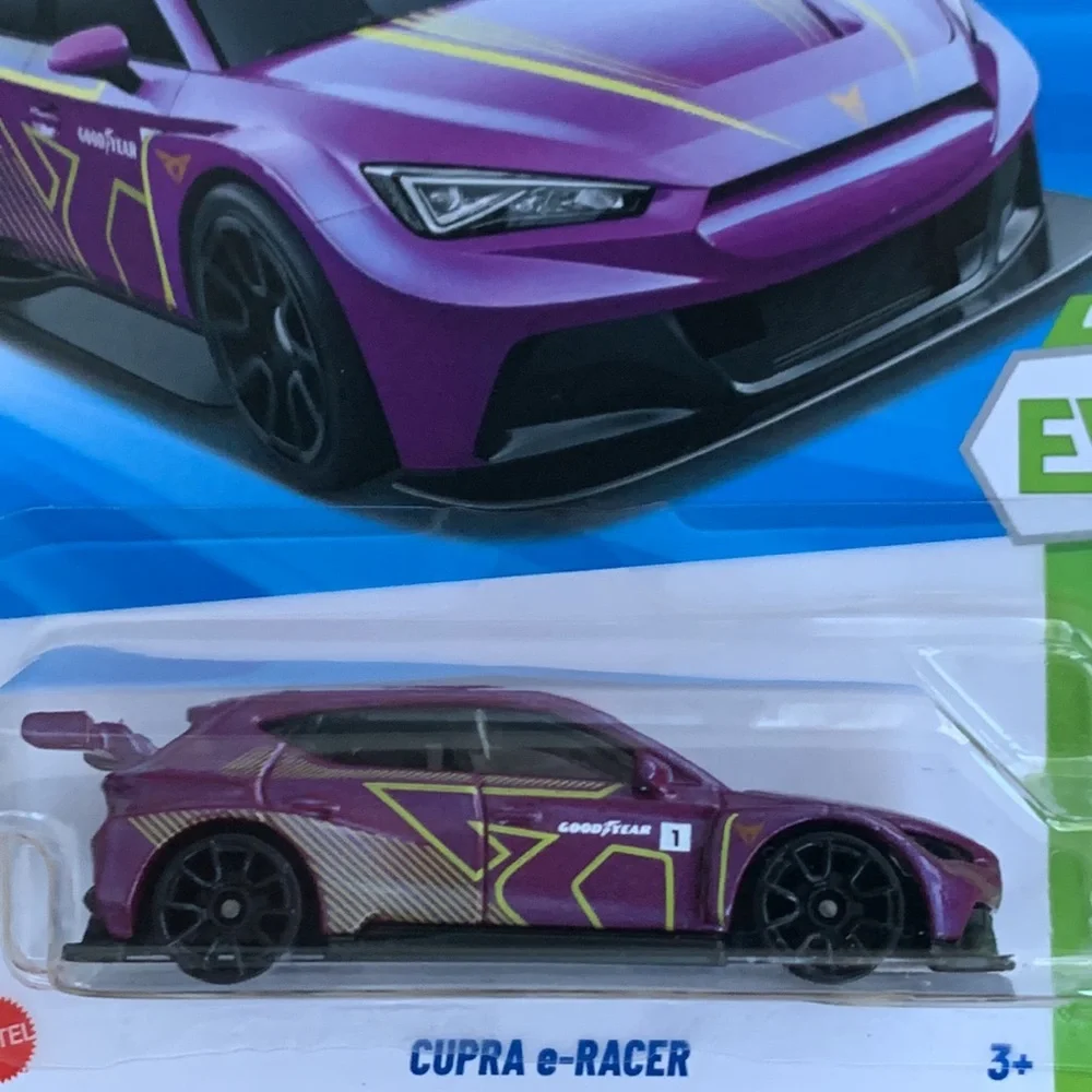 Cupra E Racer EV Hot Wheels Purple Race Car Electric Vehicle Hotwheels 2025 🆕